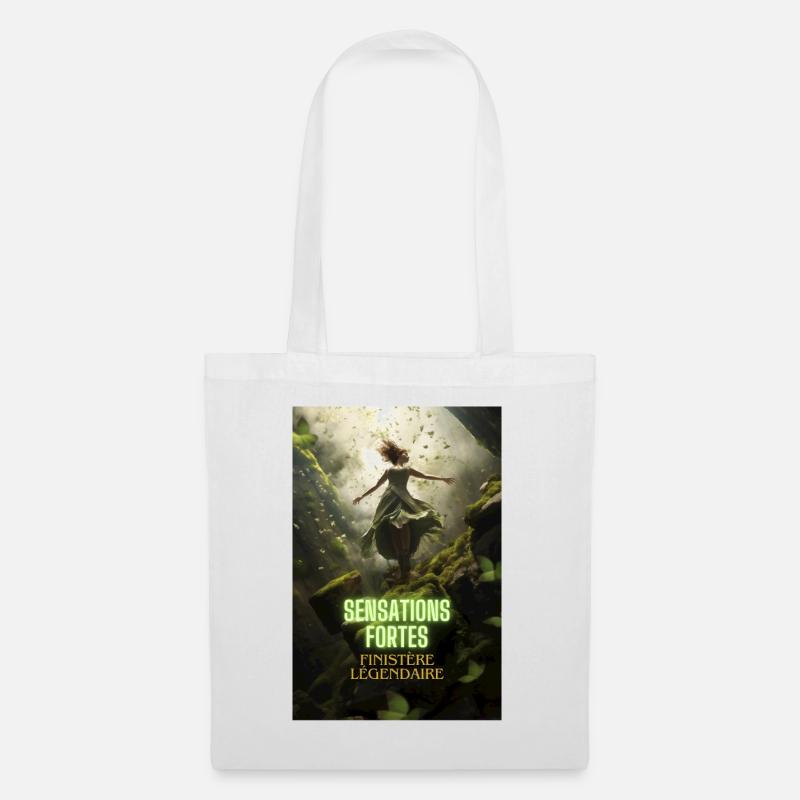 Sensations fortes - Sac en tissu - blanc