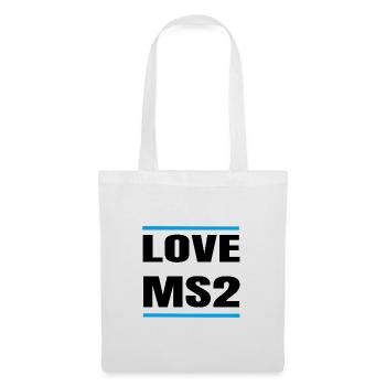 Mein Schiff 2 Love Shirt - Tote Bag - white - Front