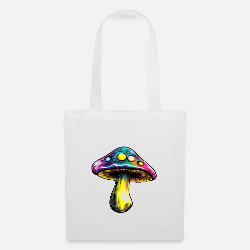 :: magic mushroom 1:: - Tote Bag - white