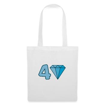 40th Birthday Diamant - Tote Bag - white - Front