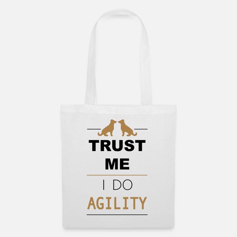 Trust me I do Agility - Tote Bag - white