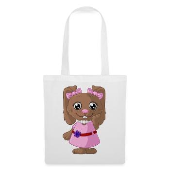 DOE mignon de bande dessinée - Sac en tissu - blanc - Devant