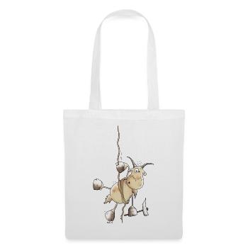 Aventureux Capricorne - Alpinistes - Sac en tissu - blanc - Devant