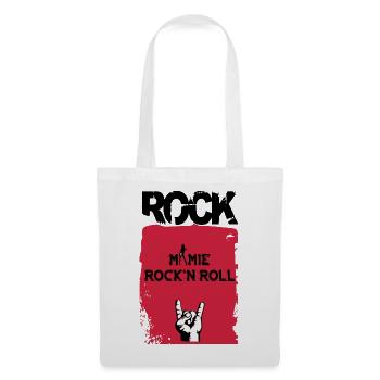 Mamie rock'n roll - Sac en tissu - blanc - Devant