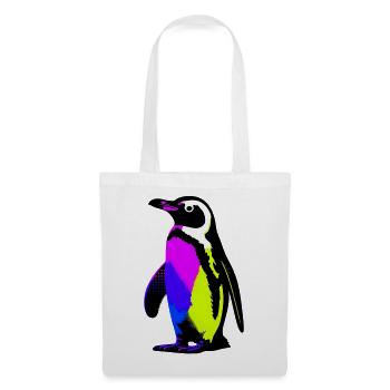 Pingouin - Sac en tissu - blanc - Devant