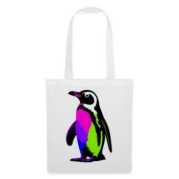 Pingouin - Sac en tissu - blanc - Devant