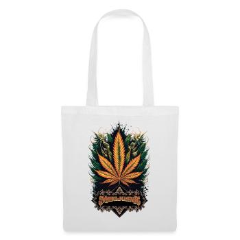 Marijuana - Stoffbeutel - Weiß - Vorne