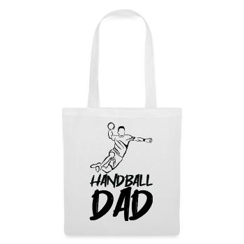 Père joueur de handball - Sac en tissu - blanc - Devant
