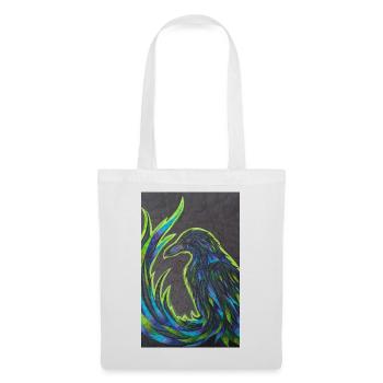 Phoenix in neon plumage - Tote Bag - white - Front