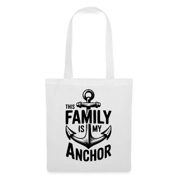 This Family Is My Anchor - Tote Bag - white - Front