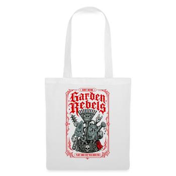 Urban Gardening Garden Punk Dirt Nerd - Stoffbeutel - Weiß - Vorne