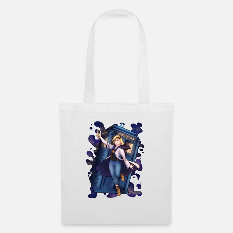 Space and 13 - Tote Bag - white