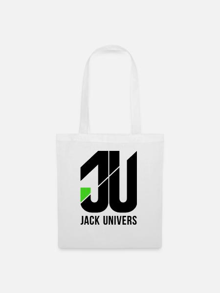 Jack Univers - Stoffbeutel - Weiß