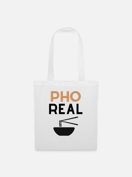 Pho Real? - Stoffbeutel - Weiß