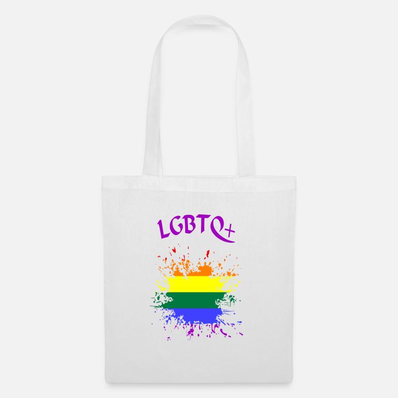 LGBTQ+ - Stoffbeutel - Weiß