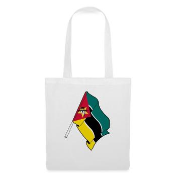 Flag of Mozambique - Tote Bag - white - Front