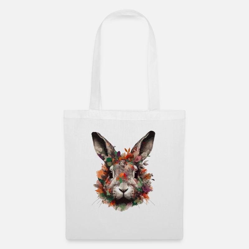 rabbit - Tote Bag - white