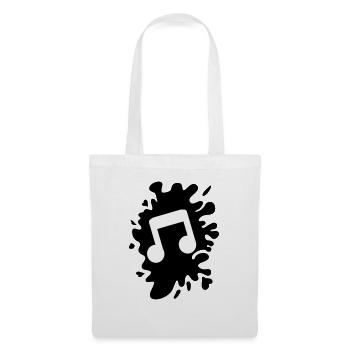 blob music note - Tote Bag - white - Front