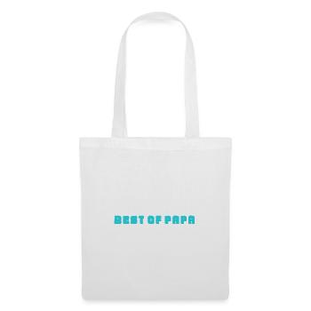 BONNE FÊTE PAPA. PAPA. FÊTE DES PÈRES. PÈRE - Sac en tissu - blanc - Devant
