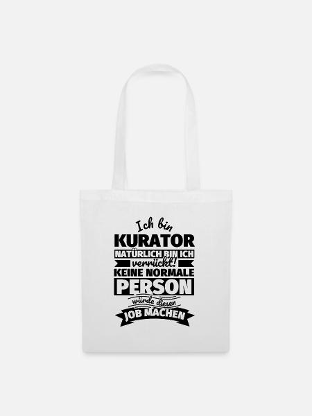 Kurator Geschenke - Stoffbeutel - Weiß