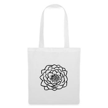 Fleur de Lotus 4 - Sac en tissu - blanc - Devant