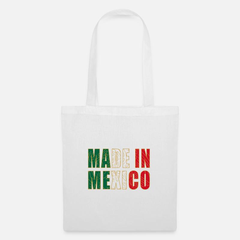 Made_in_Mexico - Stoffbeutel - Weiß