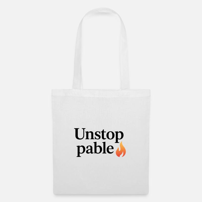 Unstoppable Flame  - Stoffbeutel - Weiß