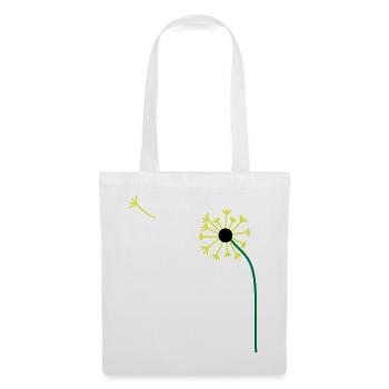 Pissenlit,Pissenlit,Renoncule, ✔ - Sac en tissu - blanc - Devant