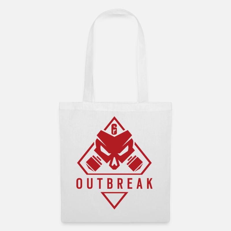 Rainbow six siege, Outbreak - Tote Bag - white
