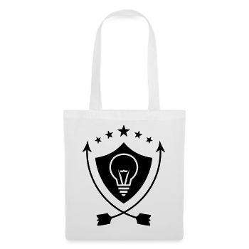 Electricien / Electricité / Travail / Métier / Job - Sac en tissu - blanc - Devant