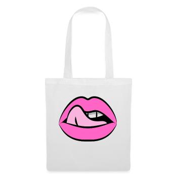 EN-CAS - Sac en tissu - blanc - Devant