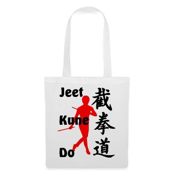 001 Kung Fu Jeet Kun Do - Stoffbeutel - Weiß - Vorne