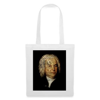 Johann Sebastian Bach - Stoffbeutel - Weiß - Vorne