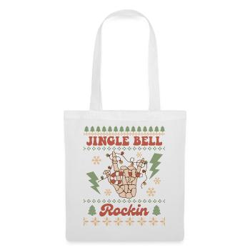 Pull de Noël moche - Sac en tissu - blanc - Devant