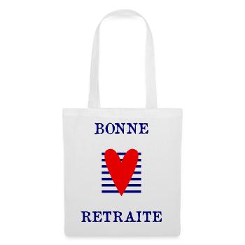 HAPPY RETIREMENT - Tote Bag - white - Front