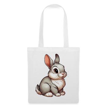 Rabbit - Tote Bag - white - Front