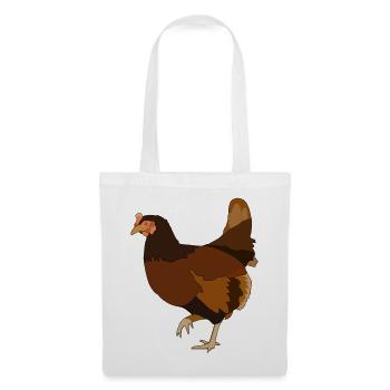 Chicken Chickens - Tote Bag - white - Front