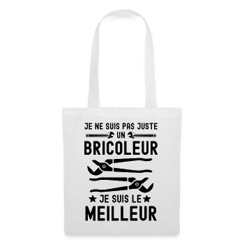 Meilleur bricoleur - Sac en tissu - blanc - Devant