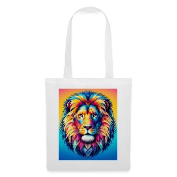 lion - Tote Bag - white - Front