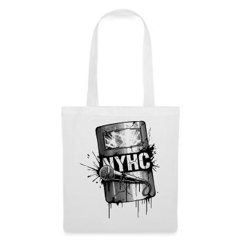 NYHC Graffiti Kunst Design - Stoffbeutel - Weiß - Vorne