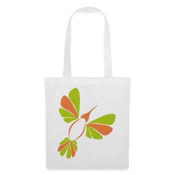 Kolibri_002 - Sac en tissu - blanc - Devant