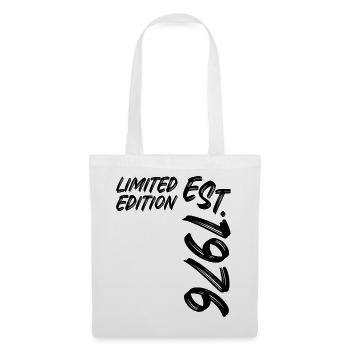 Limited Edition Est. 1976 - Stoffbeutel - Weiß - Vorne