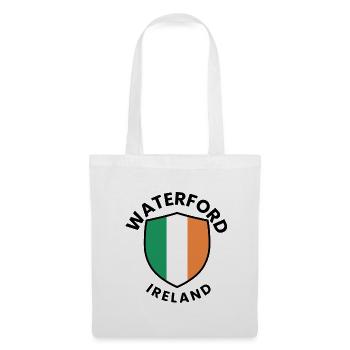 Waterford-Irland-Schild - Stoffbeutel - Weiß - Vorne