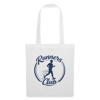 Runners Club Running Logo - Tote Bag - white - Front