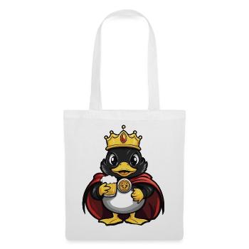 Duck Beer King - Tote Bag - white - Front
