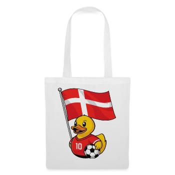 Denmark Football Fan Shirt for Proud Fans - Tote Bag - white - Front