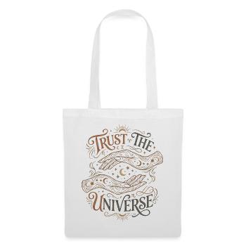 Trust in the universe - Tote Bag - white - Front