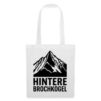 Hintere Brochkogel - Stoffbeutel - Weiß - Vorne