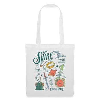 The Lord Of The Rings The Shire Collage Essentials - Tote Bag - white - Front