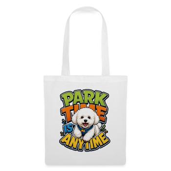 Bichon Frise - Stoffbeutel - Weiß - Vorne